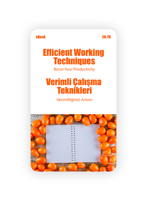 Verimli Çalışma Teknikleri | İki Dilli Bir e-Rehber (EN/TR)